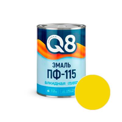 Эмаль ПФ-115 желтая 1,9кг F Q8 (6) Кушнаренко Престиж