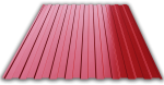 Профлист С-21 0.4 (RAL 3005, Красное вино) (4000х1050)