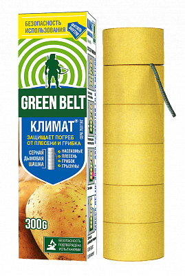 Климат Шашка дымовая серная 300г Green Belt