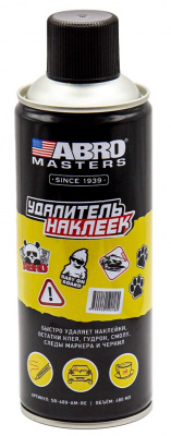 Удалитель наклеек 400мл ABRO Masters