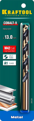 Сверло по металлу 13мм*151мм KRAFTOOL Cobalt