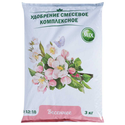 Удобрение Весеннее 3кг Нов-Агро