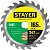 Диск пильный по дереву 165*20/16мм 24T STAYER Fast