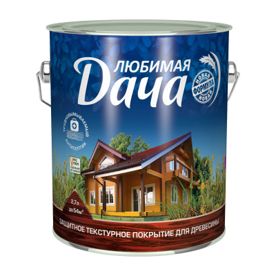 Текстурное покрытие Любимая дача 2,7л калужница
