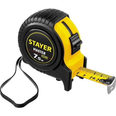 Рулетка 25мм*7,5м STAYER