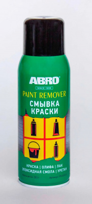 Смывка краски аэрозольная ABRO