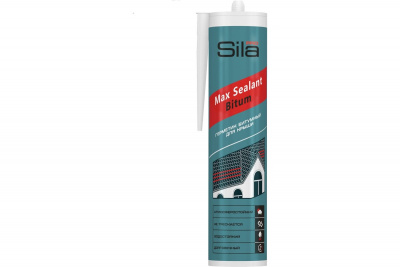 Герметик битумный для кровли 280мл, Sila PRO Max Sealant