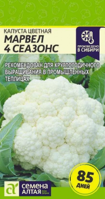 Капуста цветная Марвел 4 сезона (Семена Алтая)