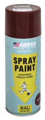 Эмаль аэрозоль винно-красная 272мл ABRO